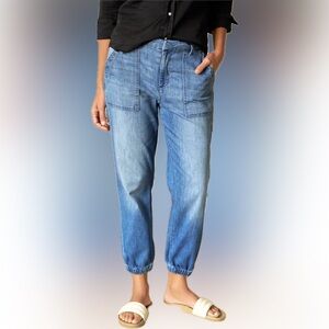 Frank & Eileen Blue Ankle Jeans